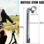 Cuello bicicleta 22.2mm para horquilla 25.4mm acero