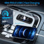 Panel enchufe coche 3 puertos USB 12V PD3.0 QC3.0