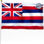 Bandera Hawái 3x5ft poliéster 3 capas latón