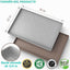 Tapete silicona cocina impermeable 31x22" con borde elevado