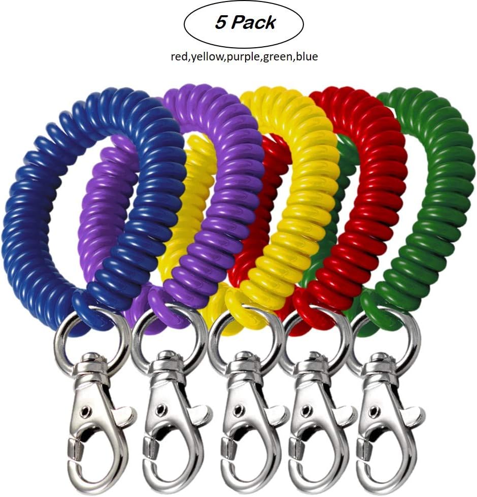 Bobina muñeca espiral 2" cierre gatillo 12" set 5