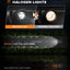 Luces antiniebla LED 4" comp Jeep Wrangler 07-18 negro