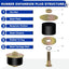 Tapones congelación goma expansión 1-1/2 a 1-5/8