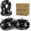 Espaciadores rueda negros 0.984pulg comp Acura Honda