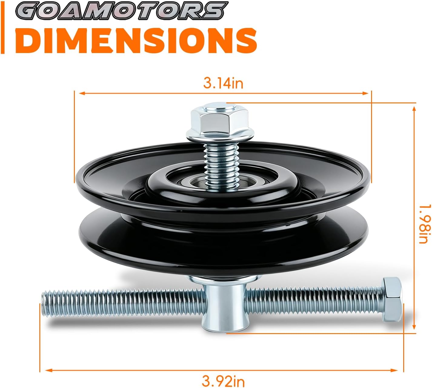 Polea tensora correa Nissan Frontier Xterra 2.4L 98-04