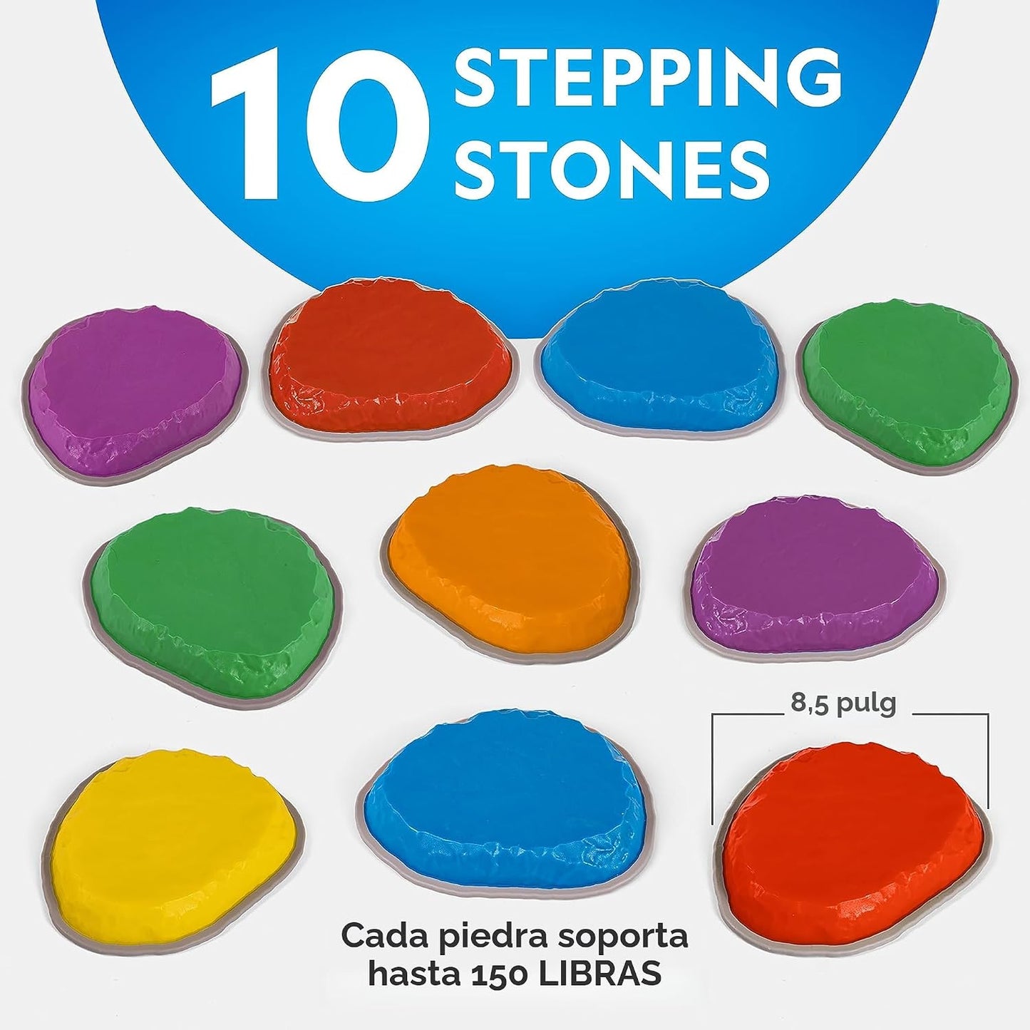 Piedras equilibrio niños antiderrap para interiores