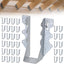 35 Ganchos Vigas Acero 2x6 Galvanizado Soportes Madera
