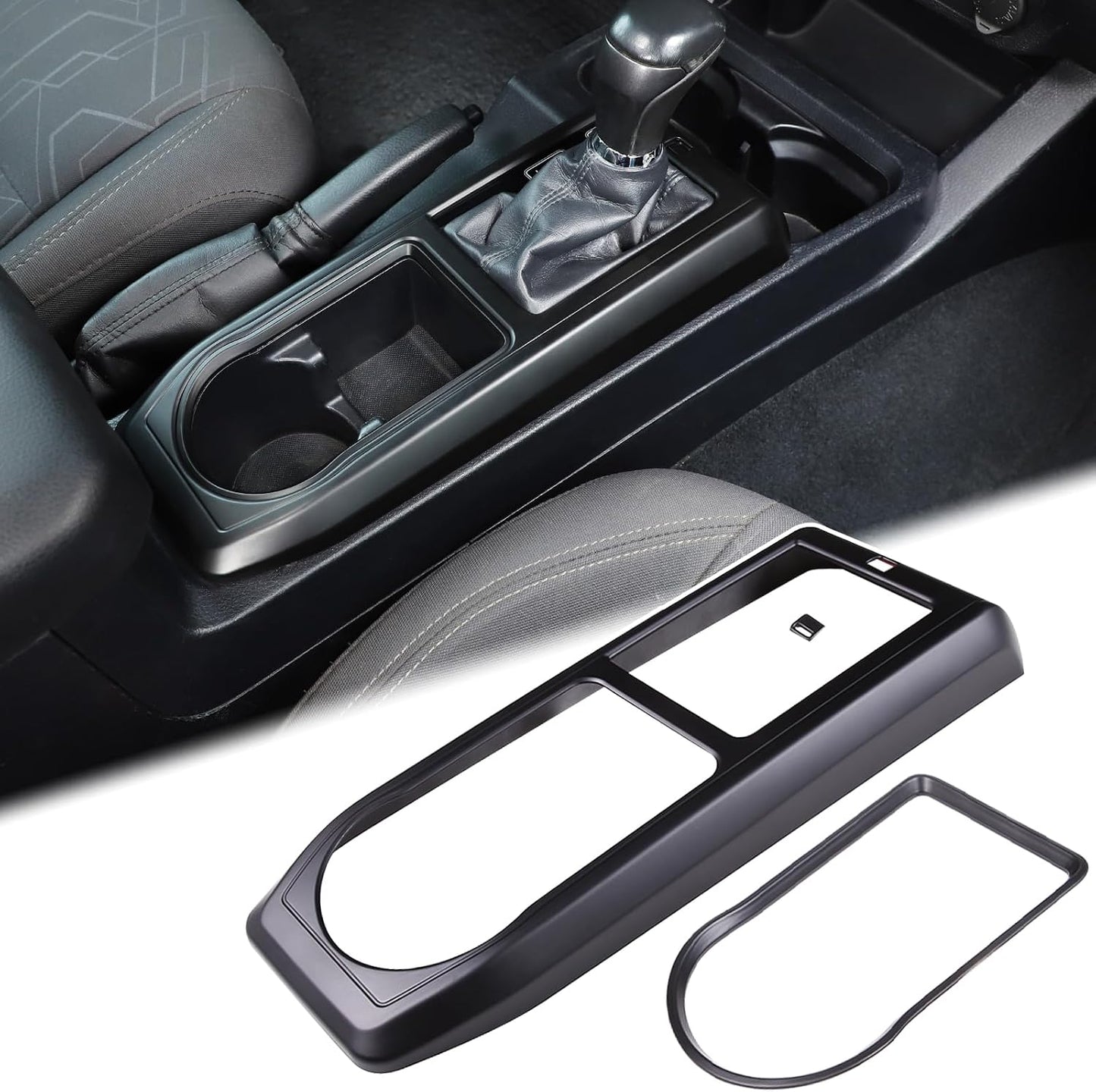 Kit moldura consola Toyota Tacoma 16-23 portavasos