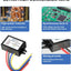 Regulador voltaje 24v a 5v 20w impermeable 2 pzas
