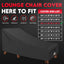 Funda silla lounge al aire libre 600D impermeable set 2