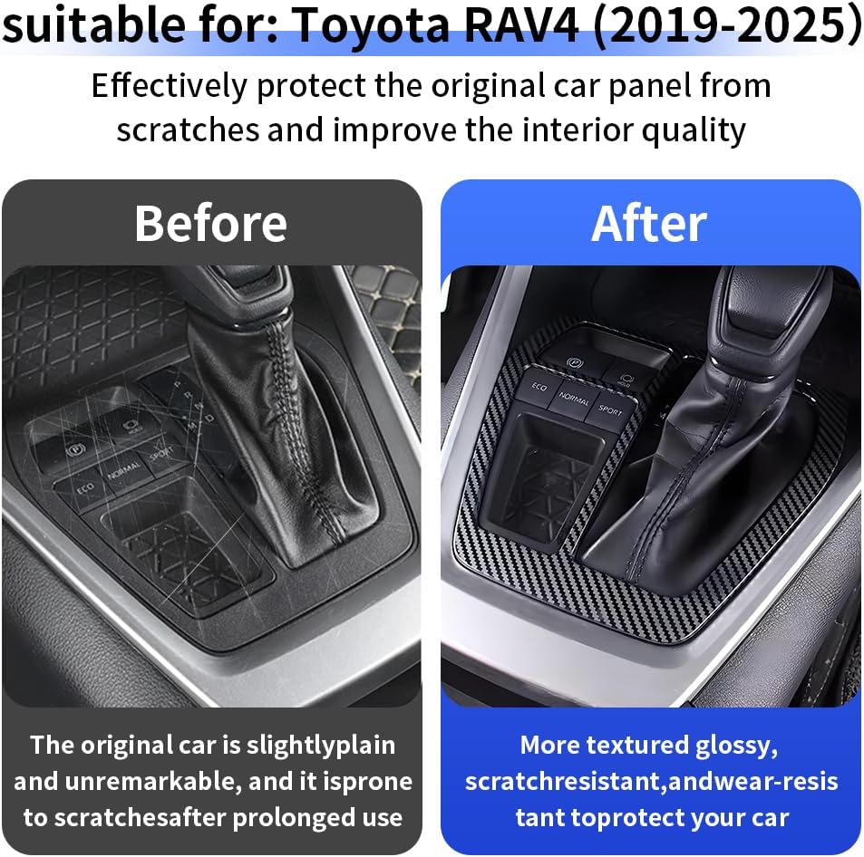 Cubierta moldura panel cambios Toyota RAV4