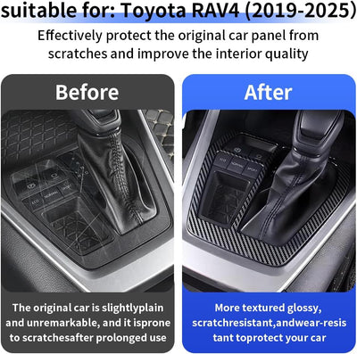 Cubierta moldura panel cambios Toyota RAV4