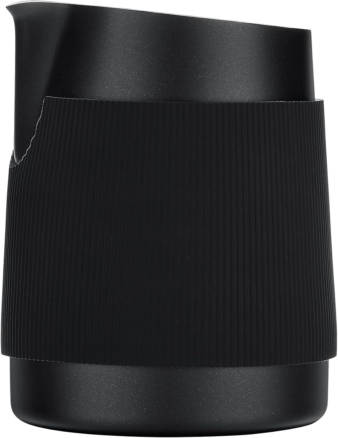Jarra leche acero inox 15.2oz pico afilado negro