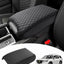 Funda consola central Pathfinder cuero PU antiarañazos negro