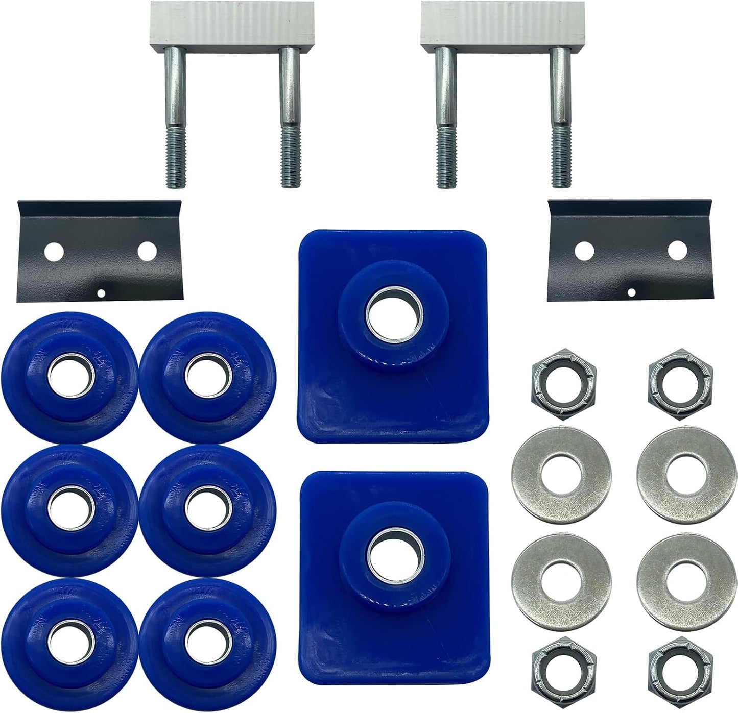 Kit buje pivote bisagra capó Peterbilt 379 azul