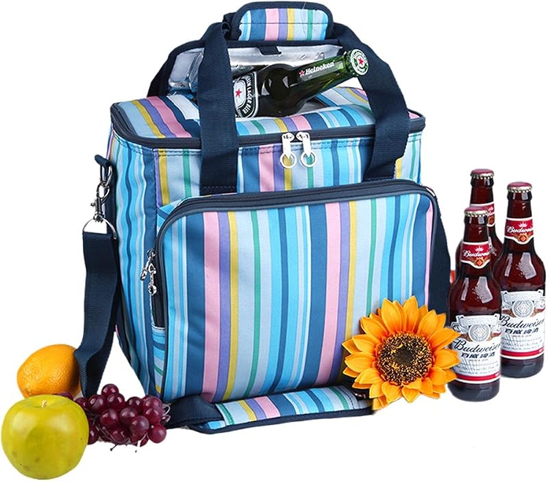 Bolsa térmica plegable 18L/25L aislante 4-6 horas