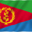 Bandera Eritrea 3x5ft poliéster cabecera lona ojales latón