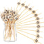 200 Palillos Madera Notas Musicales Aperitivos Cupcakes