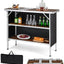 Mesa plegable picnic con bolsa aluminio ligero 2 estantes