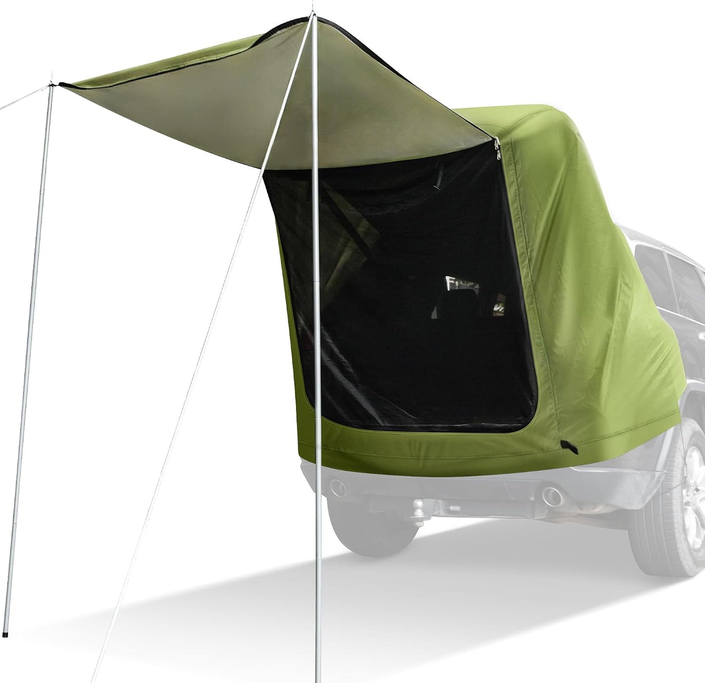 Tienda campaña SUV con toldo impermeable protección solar
