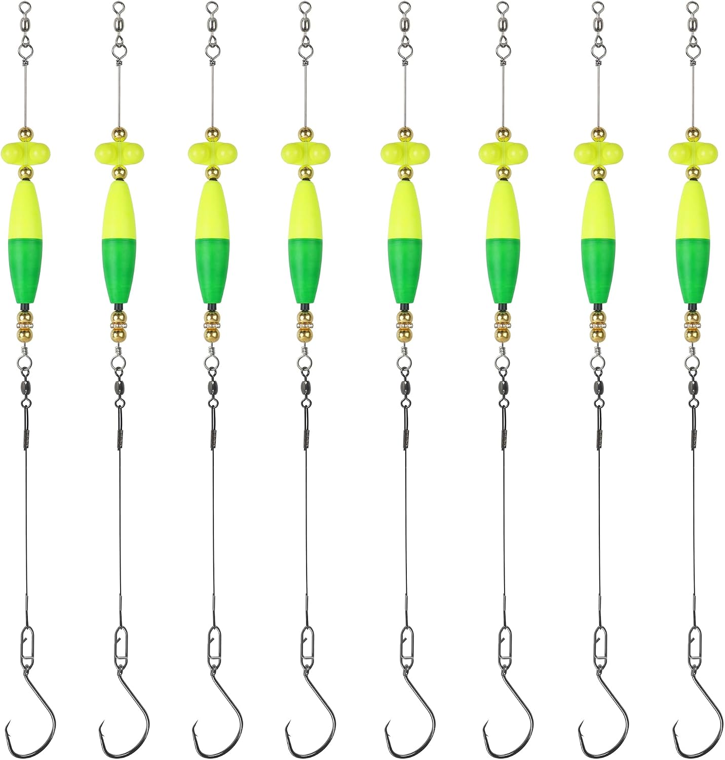 Plataforma bagre 4/8 pack flotadores ganchos salada