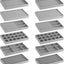 12 Bandejas Organiz. Joyas Caja Almacenamiento