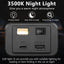 Panel pared RV con USB dual 12V y luz nocturna