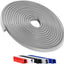 Protectores borde puerta auto 16.5pies sello goma