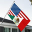 Bandera 5 de Mayo 3x5pulg decoración hogar patio universidad