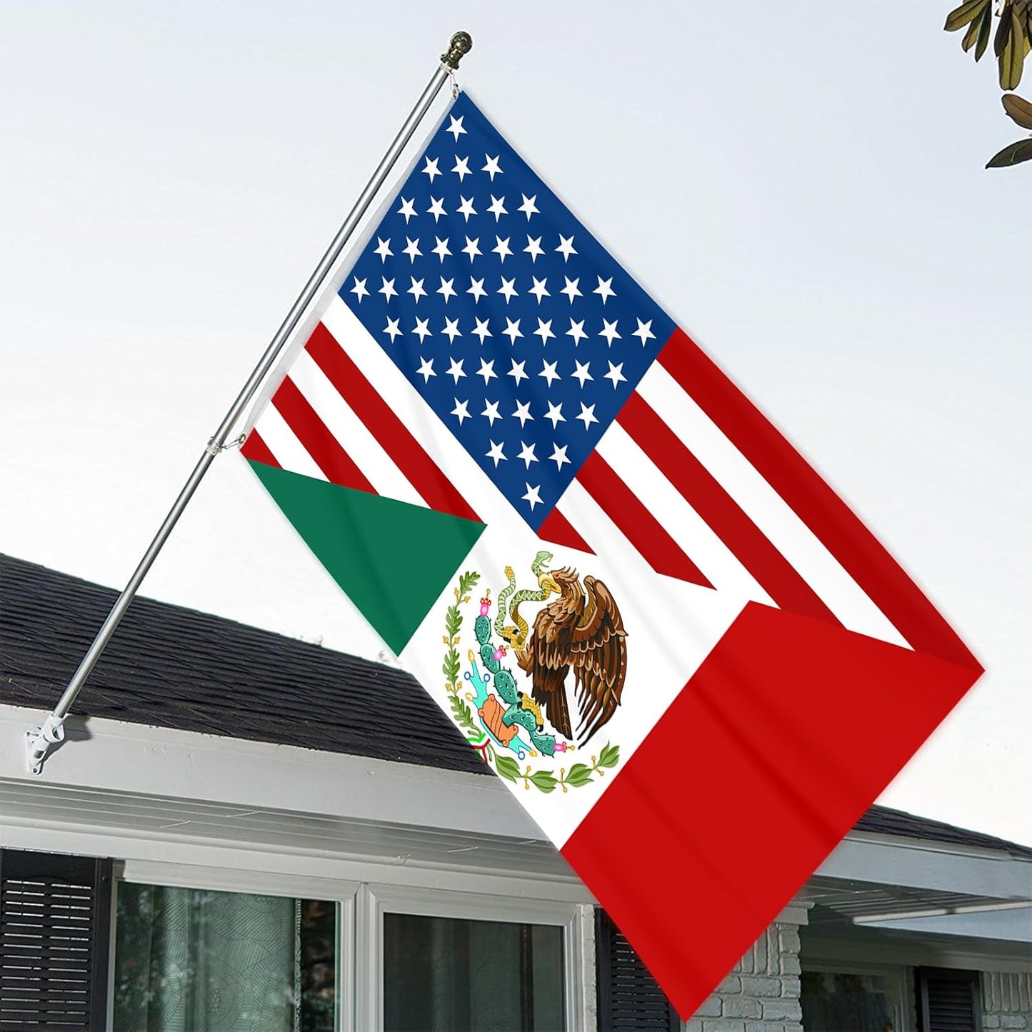 Bandera 5 de Mayo 3x5pulg decoración hogar patio universidad
