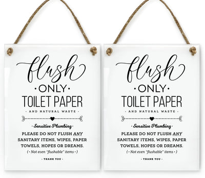Papel higiénico Not Hopes & Dreams 6x8pulg acabado premium