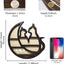 Estante cristal decorativo para pared colgante