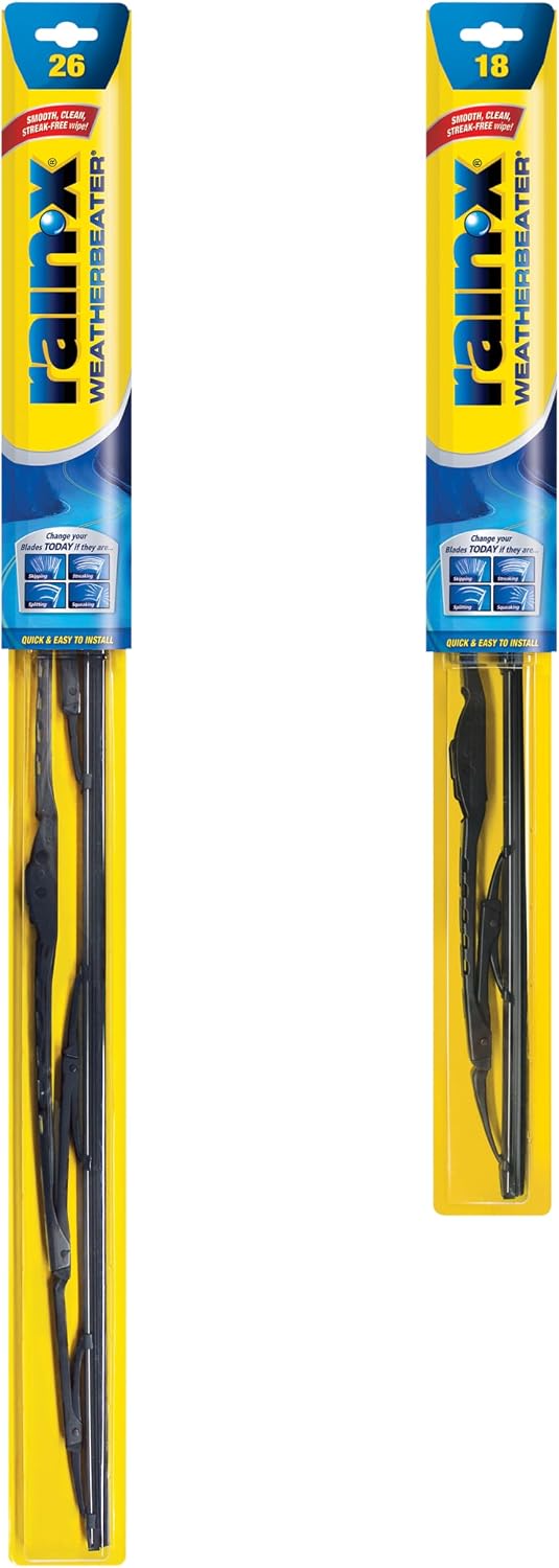 Escobillas limpiaparabrisas 26x18 pulg pack 2 repuesto