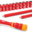 Set 19 Pzas Llaves Vaso 3/8pulg Aislamiento VDE