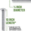 Perno para Carro de 1/2x10 en Acero Inox Resistente