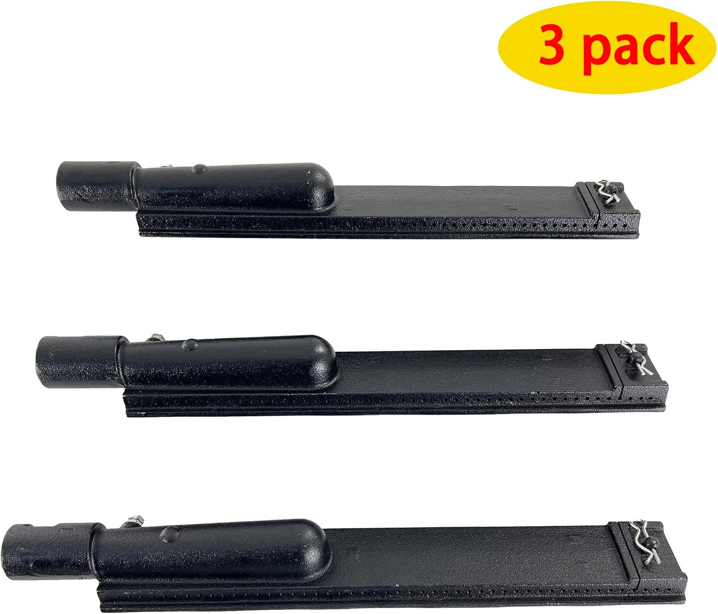 3 Pzas Tubos Quemador Hierro Fundido 15" para Jennair