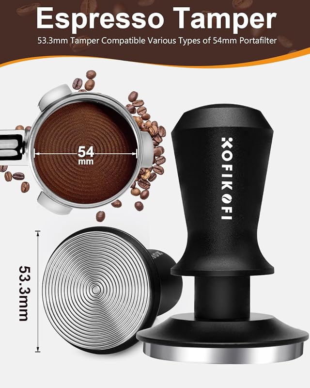 Manipulador espresso 30lb resorte aluminio base ondulada