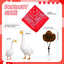 Traje vaquero ganso 23pulg sombrero bandana disfraz mascota