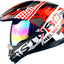 Casco Motocicleta Dual Cara Completa Negro Mate