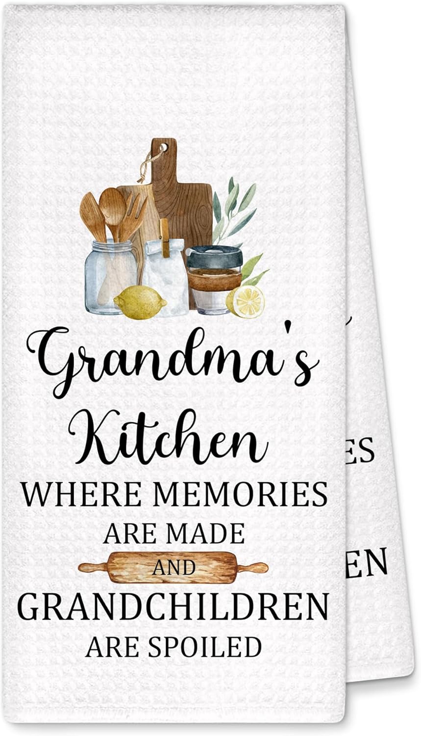 Toallas cocina decorativas regalo para abuela día madre