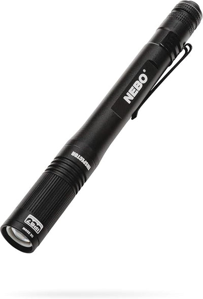 Luz bolsillo impermeable 180lúmenes EDC compacta negro