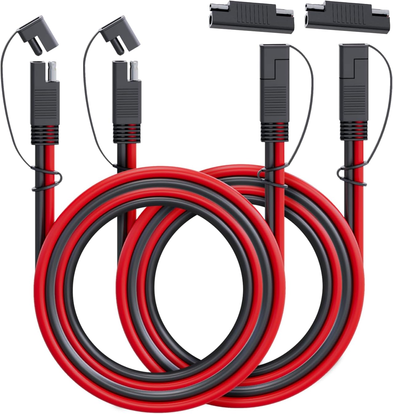 Cable extensión SAE 6ft 14AWG para automóvil panel solar