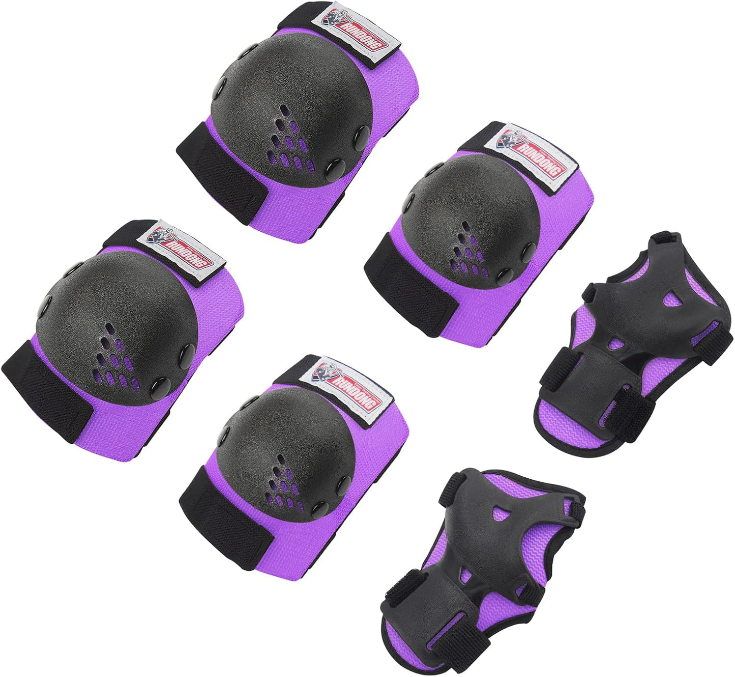 Set protectores rodilleras coderas niños 3-15 años