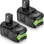 Batería repuesto 18V 6.5Ah comp Ryobi One 2 Pack