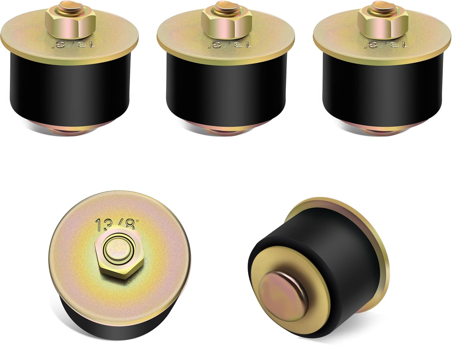 Tapón anticongelante goma 1-3/8 5 Pzas para motor