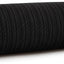 Cojín cuello 6x18pulg color negro 2 Uds