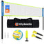 Red voleibol exterior 20ft patio playa anti-flacidez hierro