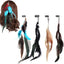 Pinzas pelo estilo bohemio tocado gitano 4 pzas