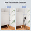 Regleta enchufe 3 salidas 6 pies 13A 125V cert ETL color blanco