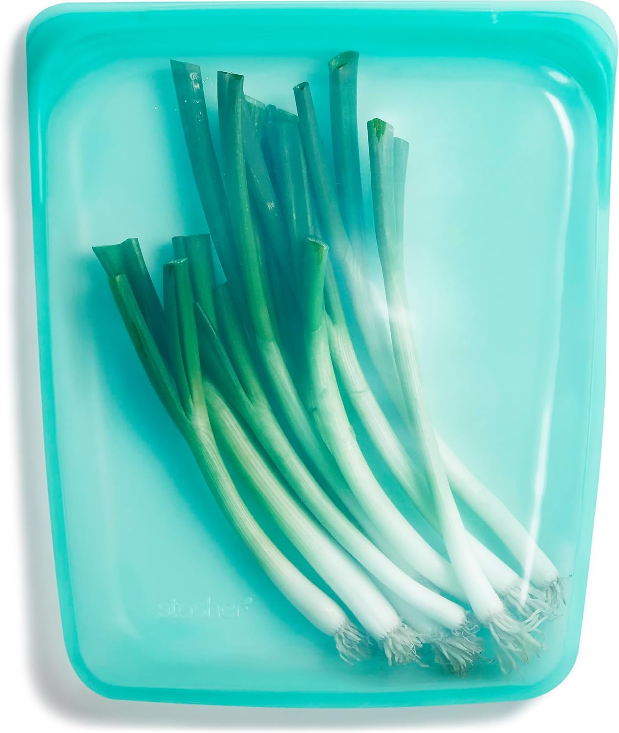 Bolsa silicona alimenticia 1/2 galón reutiliz.